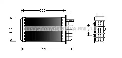 Теплообменник AVA QUALITY COOLING FT6183