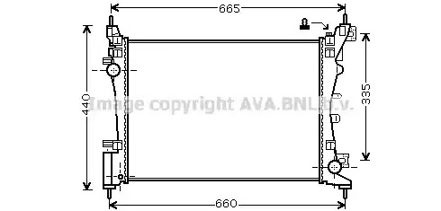 Теплообменник AVA QUALITY COOLING FTA2318