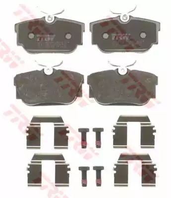 Комплект тормозных колодок TRW GDB1325 (23224)