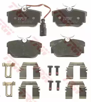 Комплект тормозных колодок TRW GDB1369 (23224)