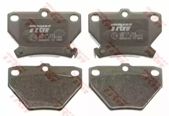 Комплект тормозных колодок TRW GDB3243 (23521)