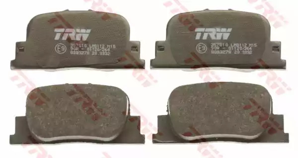 Комплект тормозных колодок TRW GDB3278 (23592)