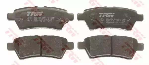 Комплект тормозных колодок TRW GDB3405 (24240, 24242, 24243)