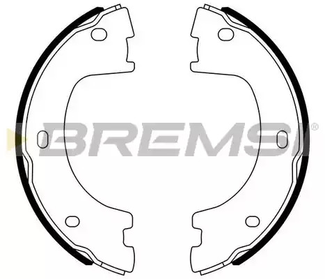Комлект тормозных накладок BREMSI GF0560 (2560)