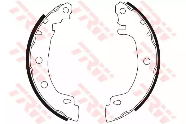 Комлект тормозных накладок TRW GS8616