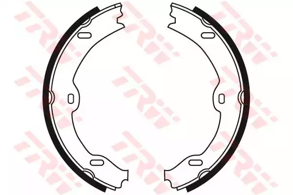 Комлект тормозных накладок TRW GS8721