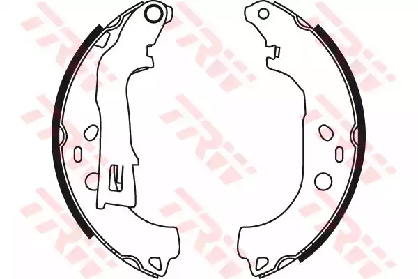 Комлект тормозных накладок TRW GS8738