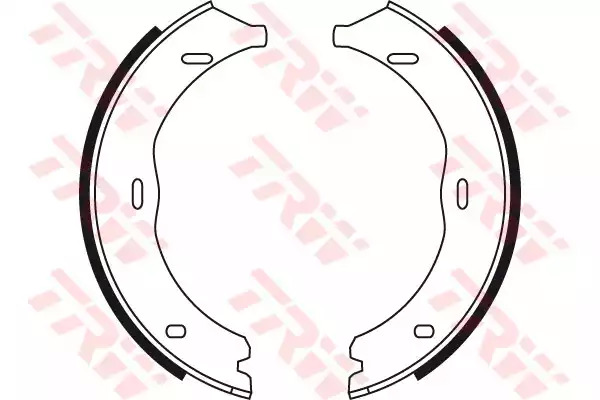 Комлект тормозных накладок TRW GS8741