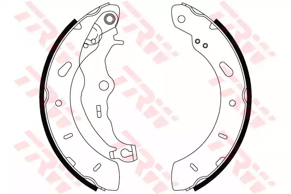 Комлект тормозных накладок TRW GS8806