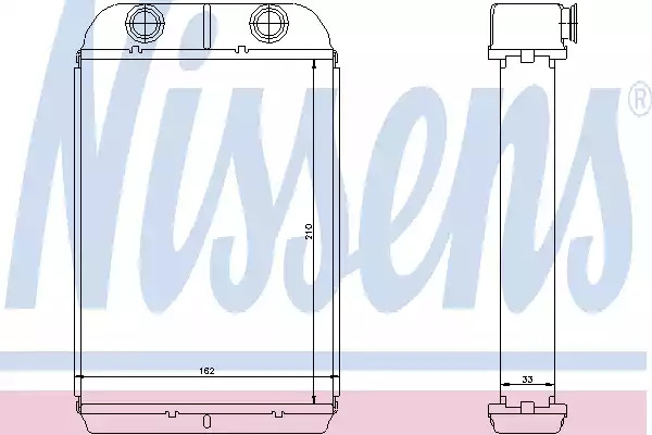 Теплообменник NISSENS 71452