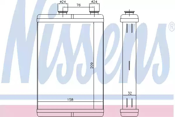 Теплообменник NISSENS 71451