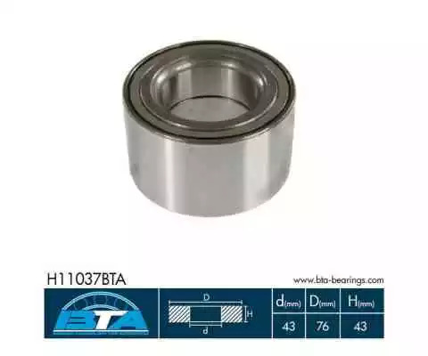 Комплект подшипника BTA H11037BTA