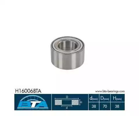 Комплект подшипника BTA H16006BTA