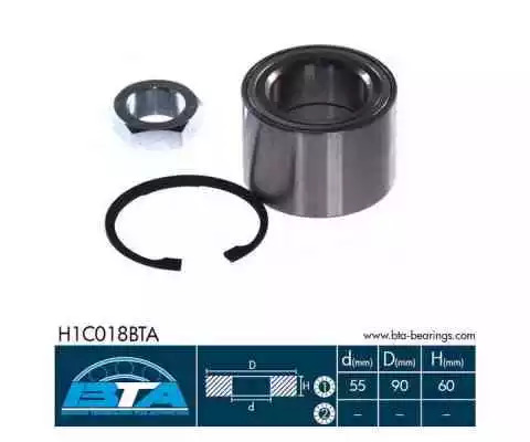 Комплект подшипника BTA H1C018BTA