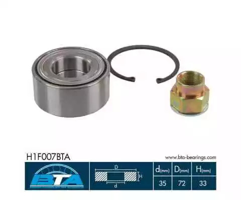 Комплект подшипника BTA H1F007BTA