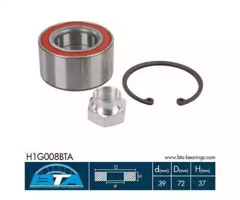 Комплект подшипника BTA H1G008BTA