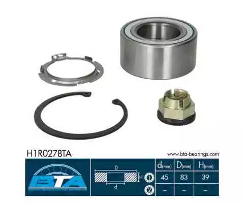 Комплект подшипника BTA H1R027BTA