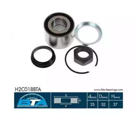 Комплект подшипника BTA H2C018BTA