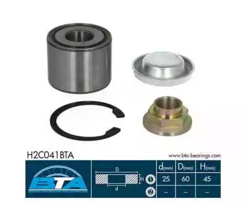 Комплект подшипника BTA H2C041BTA