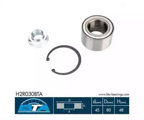 Комплект подшипника BTA H2R030BTA