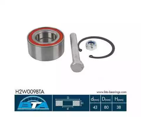 Комплект подшипника BTA H2W009BTA