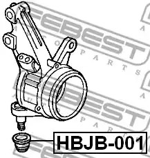 Ремкомплект FEBEST HBJB-001