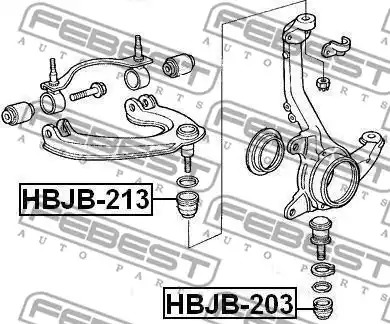 Ремкомплект FEBEST HBJB-203