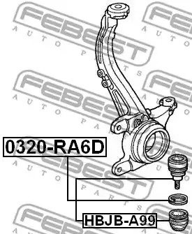 Ремкомплект FEBEST HBJB-A99
