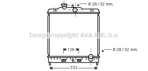 Теплообменник AVA QUALITY COOLING HD2120