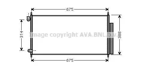 Конденсатор AVA QUALITY COOLING HD5185D