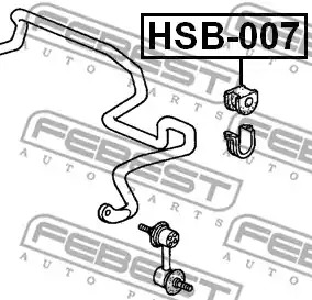 Подвеска FEBEST HSB-007