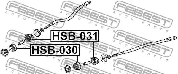 Подвеска FEBEST HSB-030