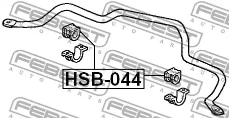 Подвеска FEBEST HSB-044