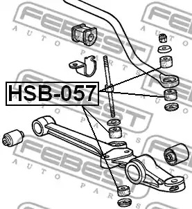 Подвеска FEBEST HSB-057