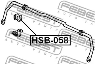 Подвеска FEBEST HSB-058