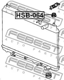 Подвеска FEBEST HSB-064