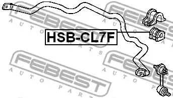 Подвеска FEBEST HSB-CL7F