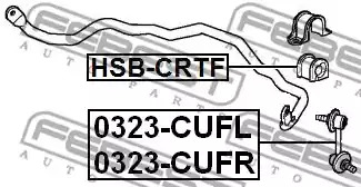 Подвеска FEBEST HSB-CRTF