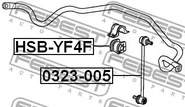 Подвеска FEBEST HSB-YF4F