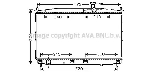 Теплообменник AVA QUALITY COOLING HY2173