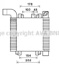 Теплообменник AVA QUALITY COOLING HY4359