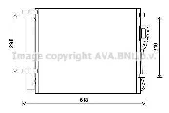 Конденсатор AVA QUALITY COOLING HY5310D