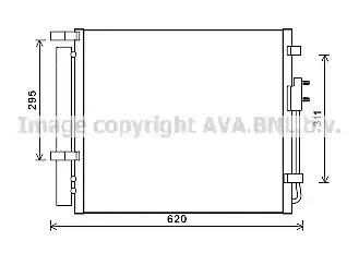 Конденсатор AVA QUALITY COOLING HY5343D