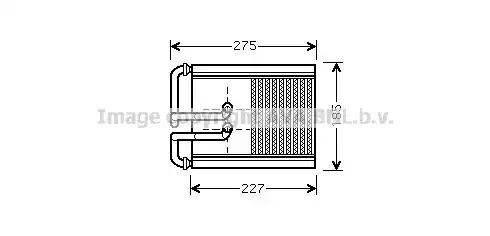 Теплообменник VAN WEZEL 82006168