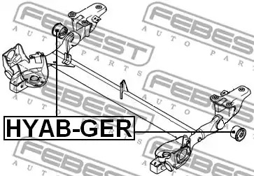 Подвеска FEBEST HYAB-GER