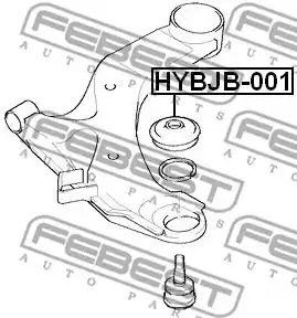 Ремкомплект FEBEST HYBJB-001