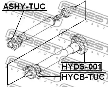 Подшипник FEBEST HYCB-TUC