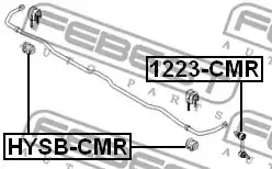 Подвеска FEBEST HYSB-CMR