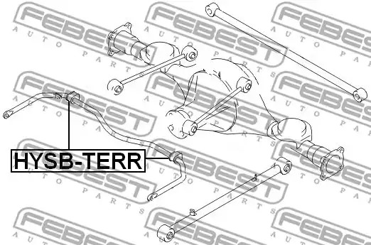 Подвеска FEBEST HYSB-TERR