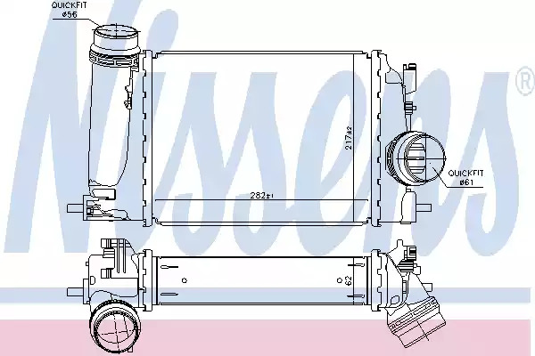 Теплообменник NISSENS 961120